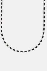 Tennis Chain - Black & White