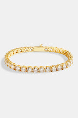 5mm Tennis Bracelet - Gold