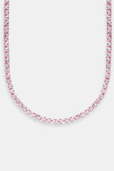 5mm Pink Tennis Chain