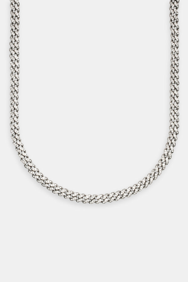 6mm Iced Cuban Chain