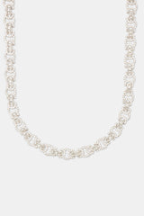 Iced Byzantine Chain - White