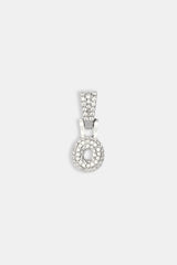 Iced Mini Bubble Pendant - White