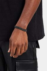 Iced Cuban Bracelet - Black