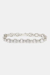 8mm Clear CZ Multi Size Tennis Bracelet