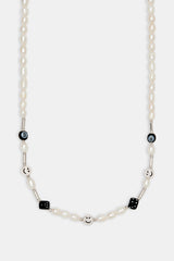 Baroque Freshwater Pearl Motif Necklace