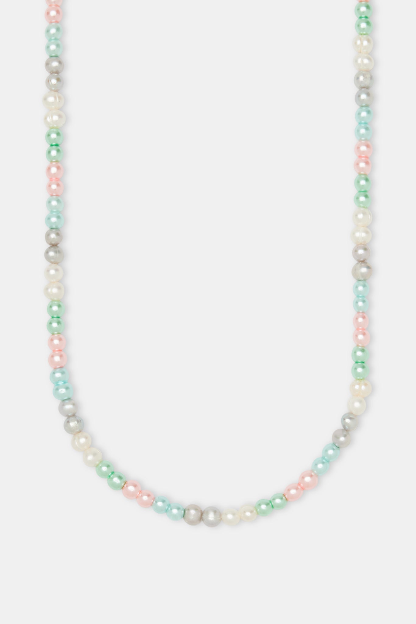 Multi Colour Freshwater Pearl Necklace - 6mm | Mens Necklaces | Shop ...