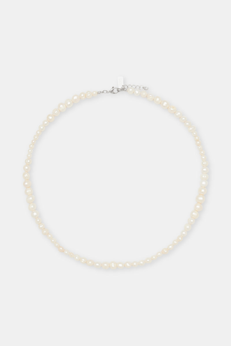 Mixed Size Freshwater Pearl Necklace