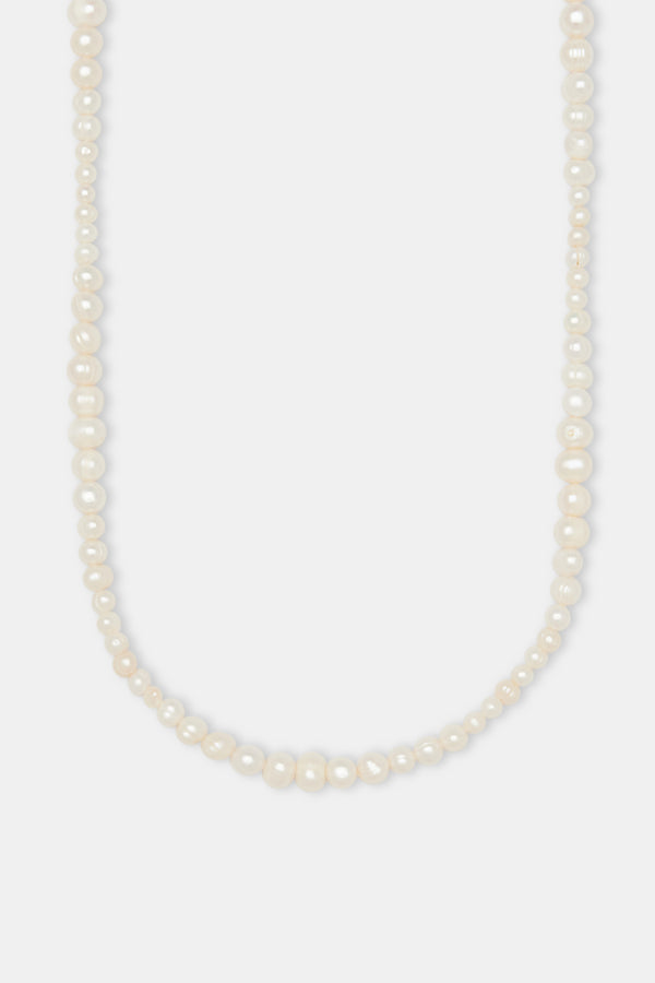 Mixed Size Freshwater Pearl Necklace