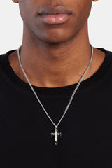 Iced Cross Necklace