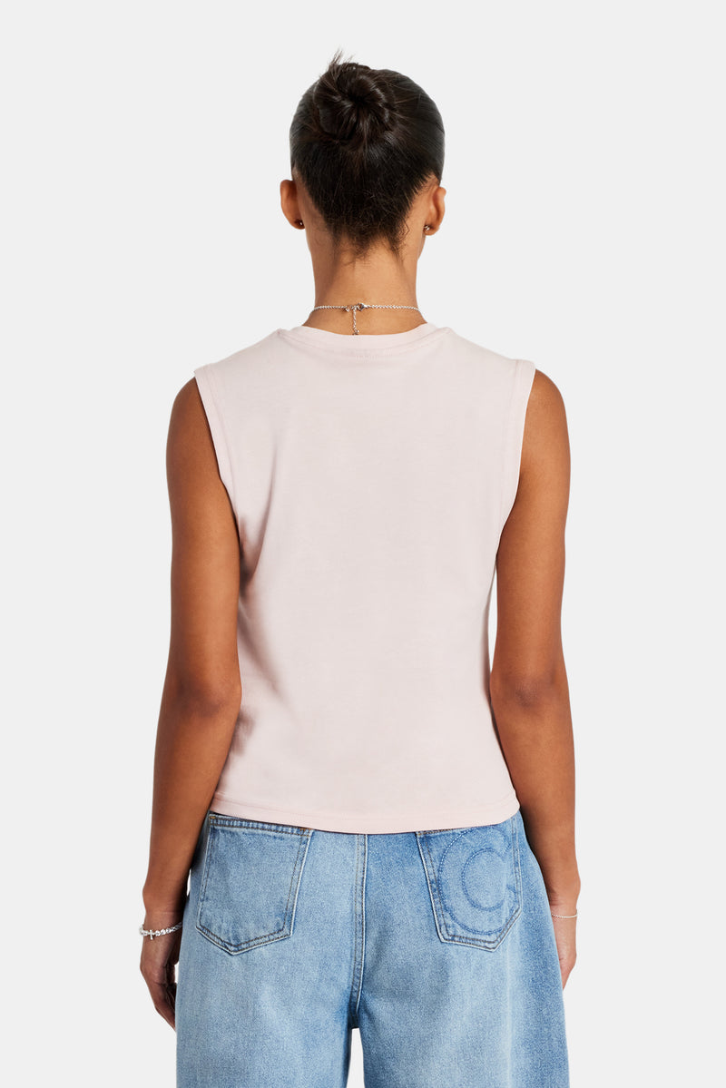 Amour Tank Top - Dusty Pink