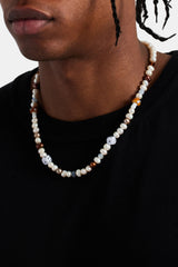 Freshwater Pearl Mixed Motif Necklace