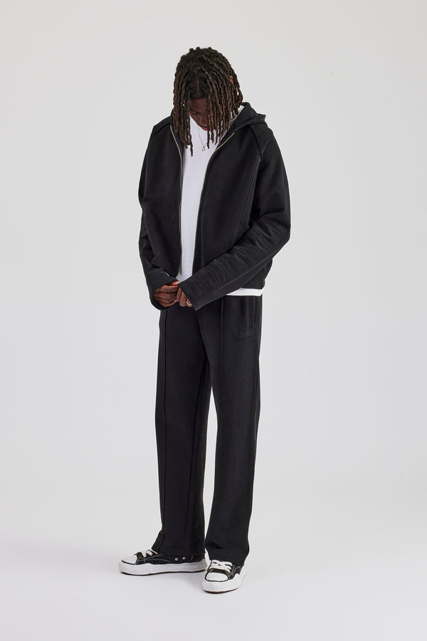 Straight Leg Jogger - Black