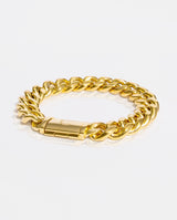 12mm Miami Cuban Link Bracelet - Gold