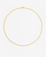 3mm Hermes Link Chain - Gold