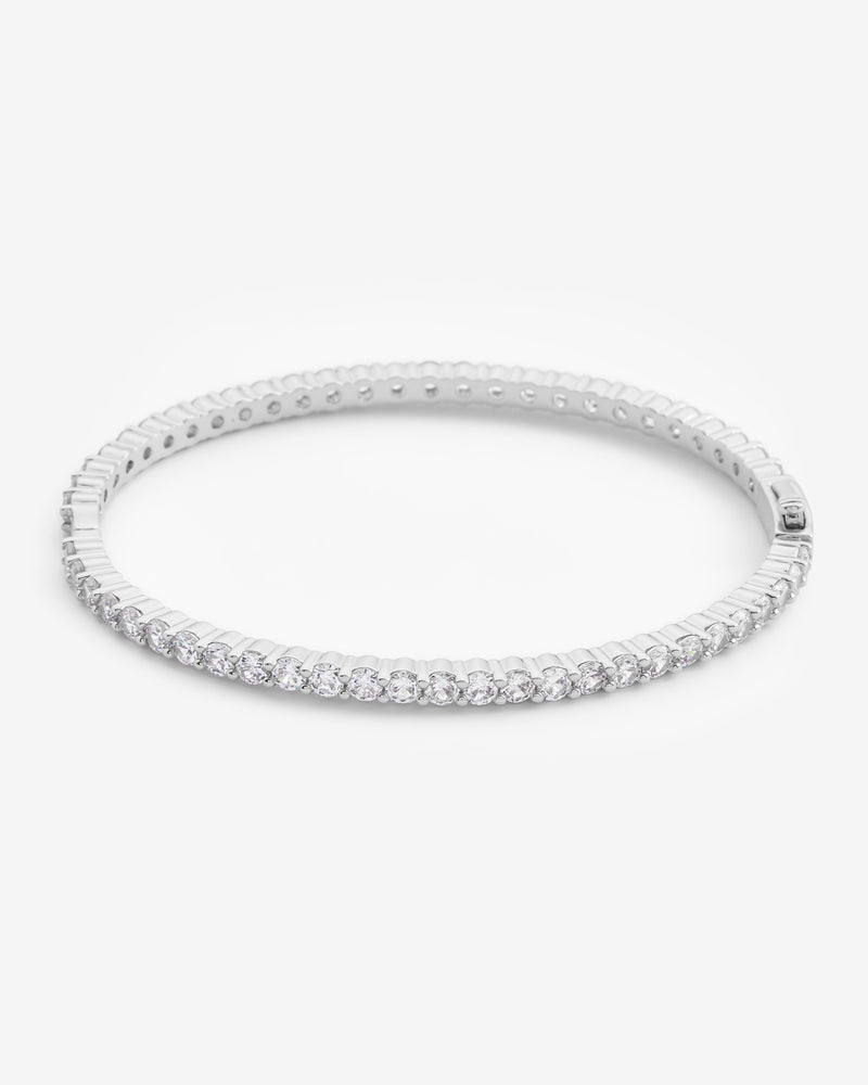 3mm Iced Tennis Bangle