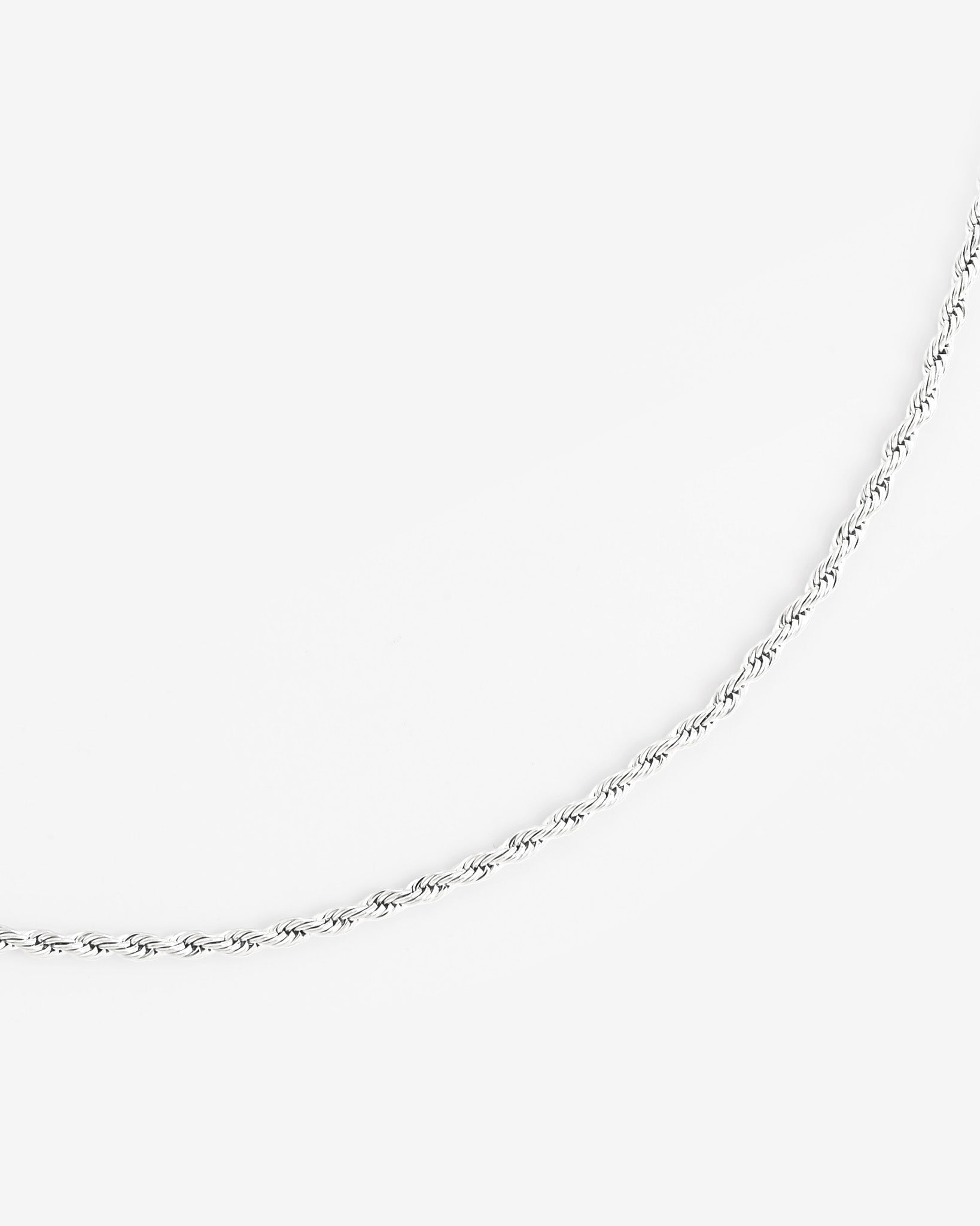 925 3mm Rope Chain - Silver – Cernucci