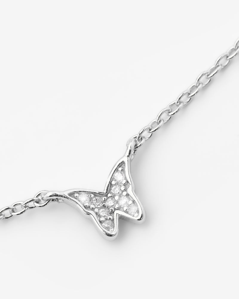 5 Iced Butterfly Necklace