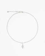 3mm Cross Necklace