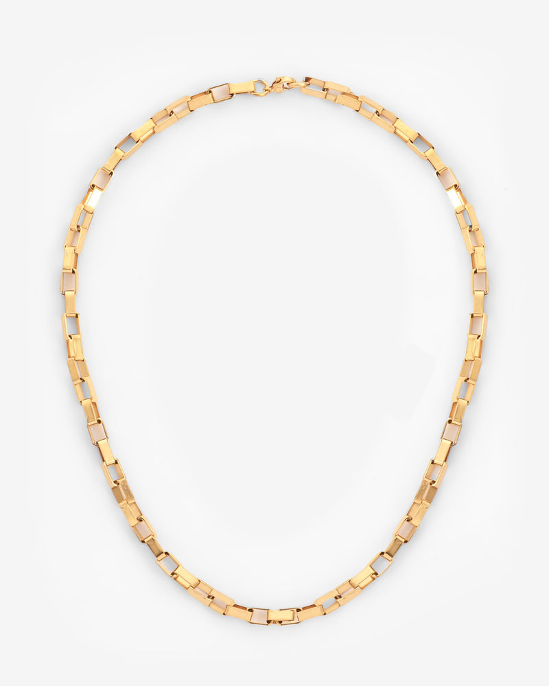 5mm Edge Chain - Gold