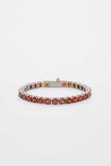 5mm Tennis Bracelet - Red