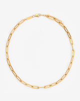 5mm Link Necklace - Gold