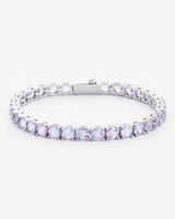 5mm Tennis Bracelet - Lilac