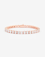 5mm Tennis Bracelet - Rose Gold