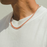 5mm Tennis Chain - Orange - Cernucci