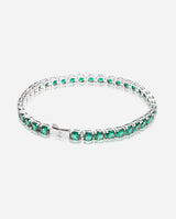 5mm Tennis Bracelet - Green