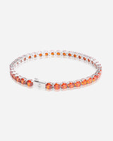 5mm Tennis Bracelet - Orange