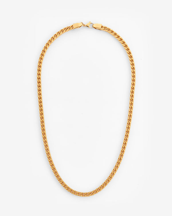 6mm Franco Chain - Gold