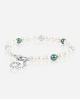 6mm Pearl Bracelet - Blue Alternate