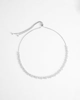 8mm Iced Cluster Toggle Tennis Necklace