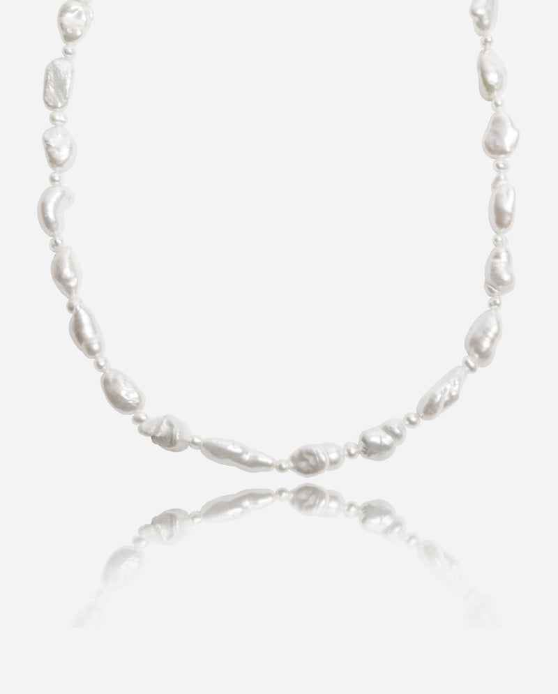 8mm Keshi Freshwater Pearl Necklace