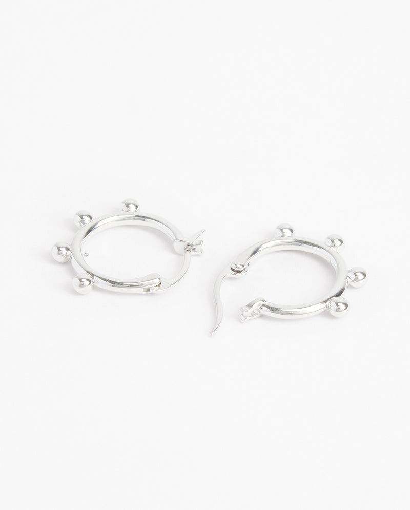 Bobble Hoop Earrings