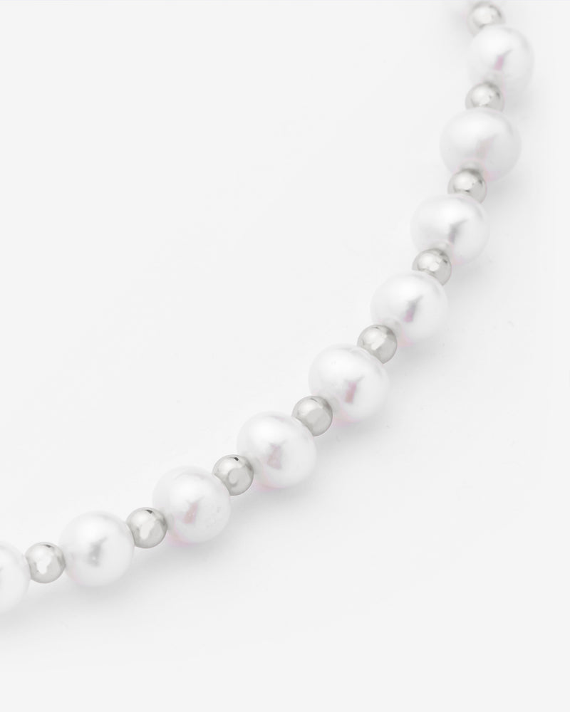 Beaded Freshwater Pearl Necklace