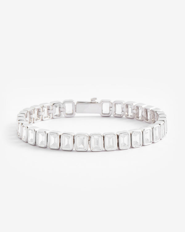 Bezel Tennis Bracelet