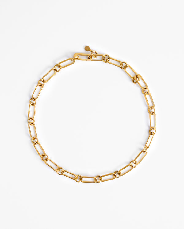 Chain Link Choker - Gold