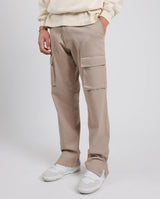 Straight Leg Cargo Trouser - Taupe