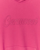 Cernucci Embroidered Hoodie - Pink