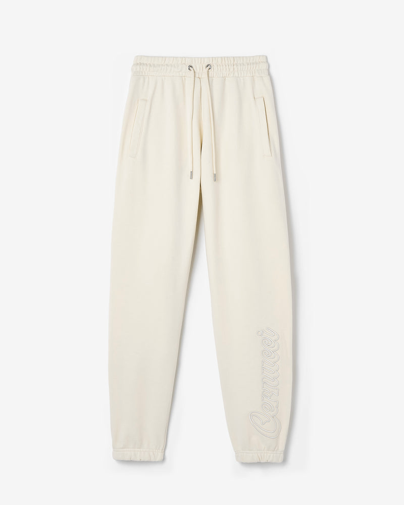 Cernucci Embroidered Jogger - Ecru