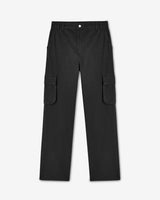 Straight Leg Cargo Trouser - Black