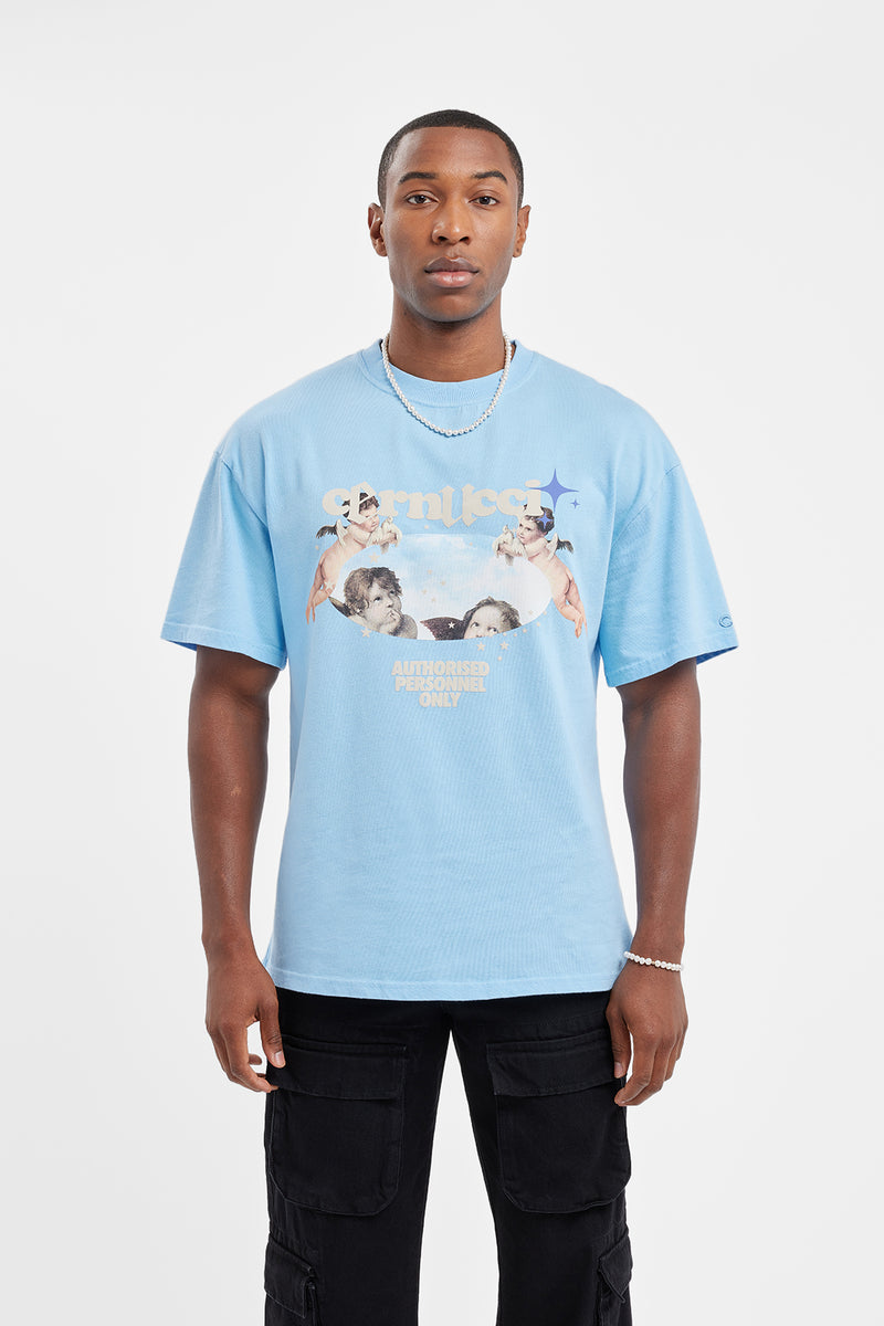 Cernucci Cherub T-Shirt - Blue