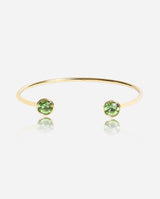 Gemstone Bangle - Peridot