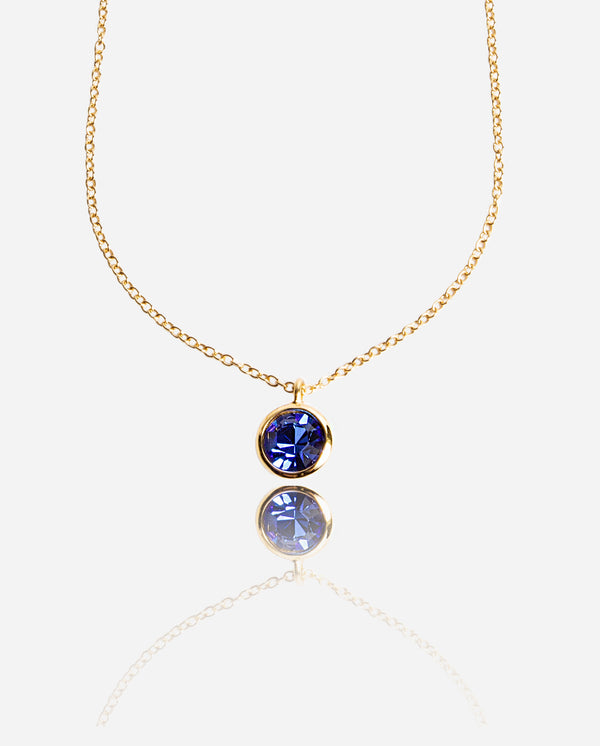 Gemstone Necklace - Sapphire