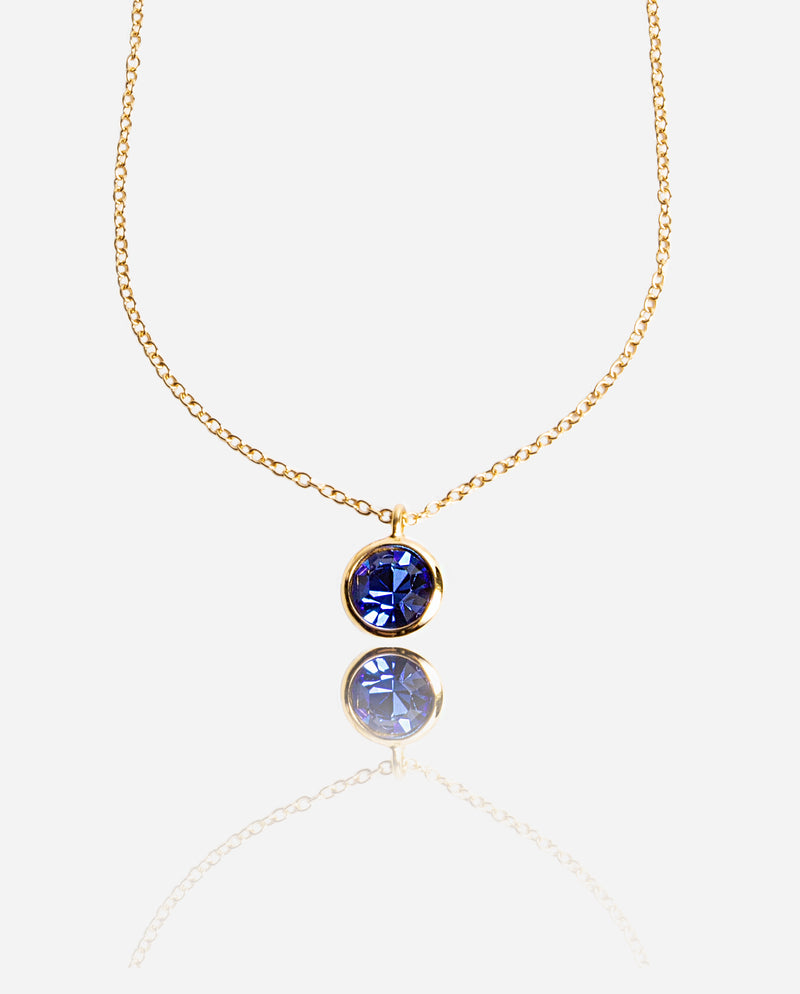 Gemstone Necklace - Sapphire