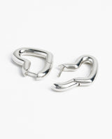 Heart Shape Hoop Earrings