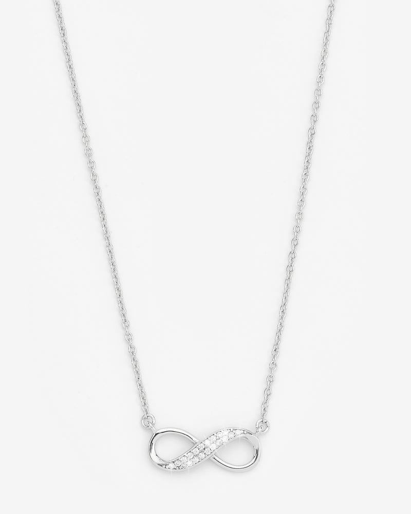 Iced Infinity Necklace