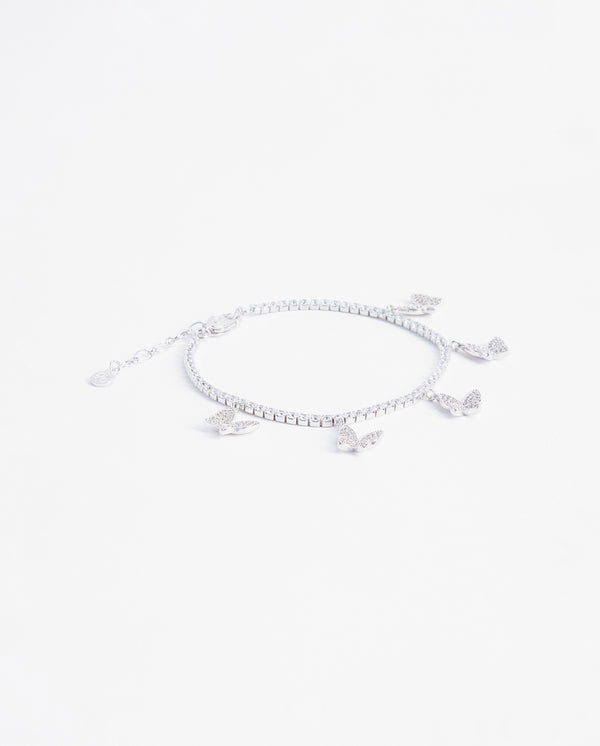 Iced Butterfly Anklet