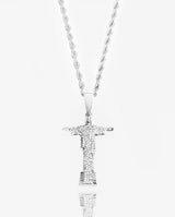 Iced Christ the Redeemer Pendant